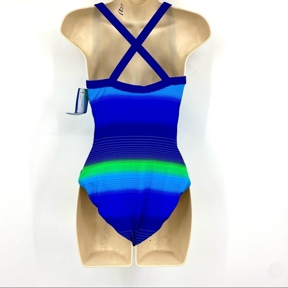 Sessa striped one piece swimsuit NWT! 6 - Picture 2 of 7
